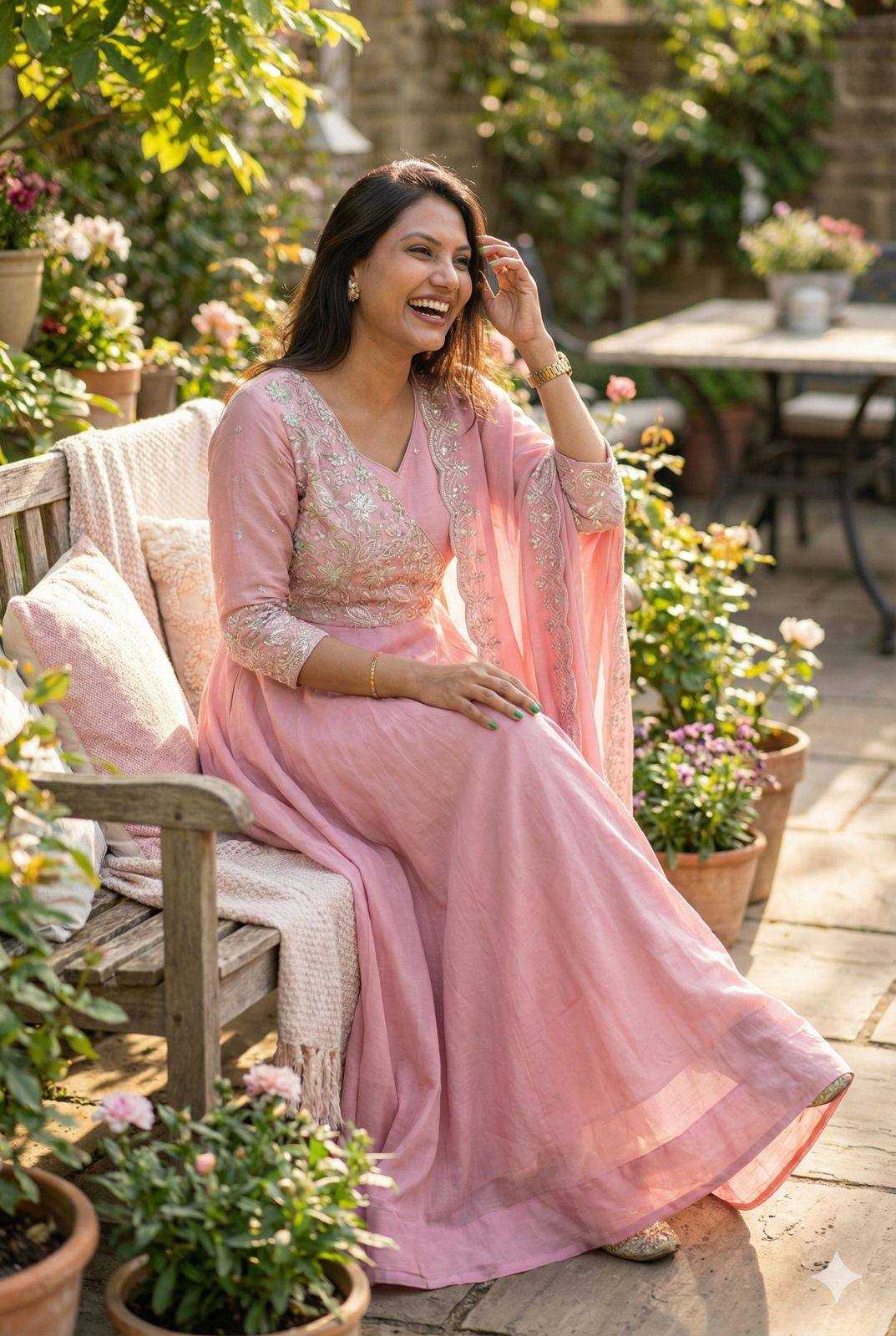 YNF Wholesale Vichitra Silk Anarkali Gown KESH210 2504 | Surat Manufacturer
