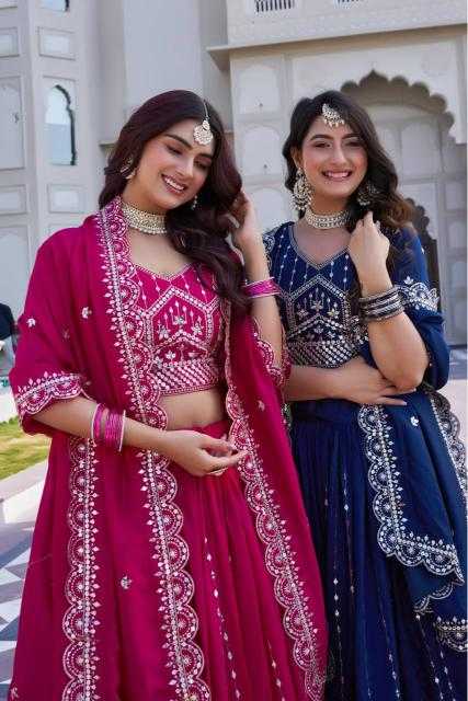 YNF Wholesale Vichitra Silk Silk Lehenga KESH498 151 | Surat Manufacturer