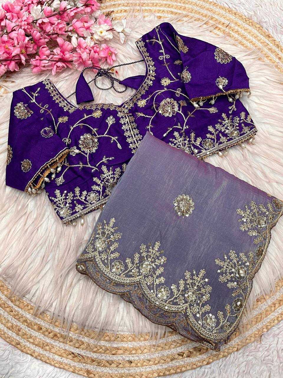 YNF Wholesale Vichitra Silk Festive Sarees RIN230 660 | Surat Manufacturer