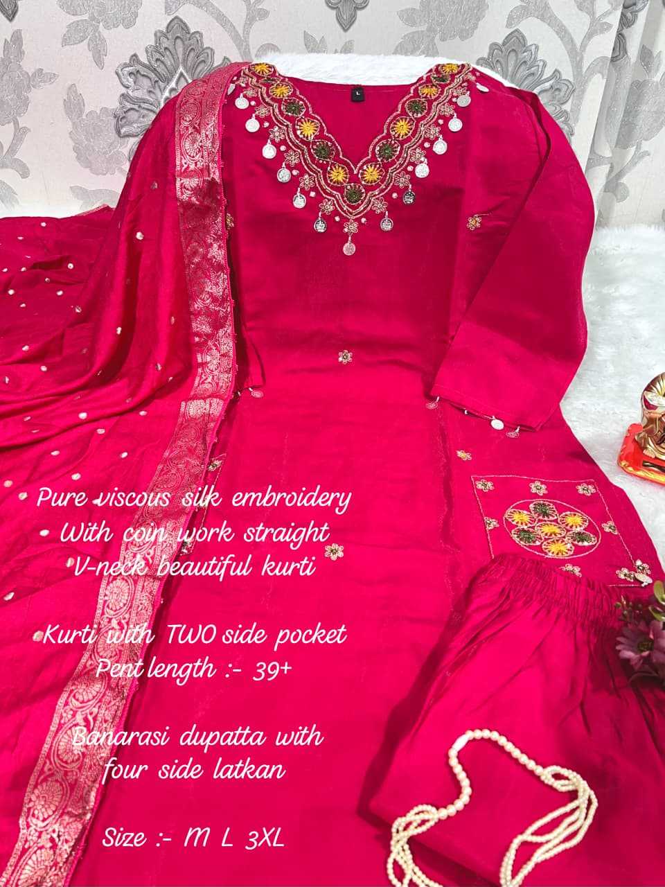 YNF Wholesale Viscose Party wear suits KESH594 209 | Surat Manufacturer