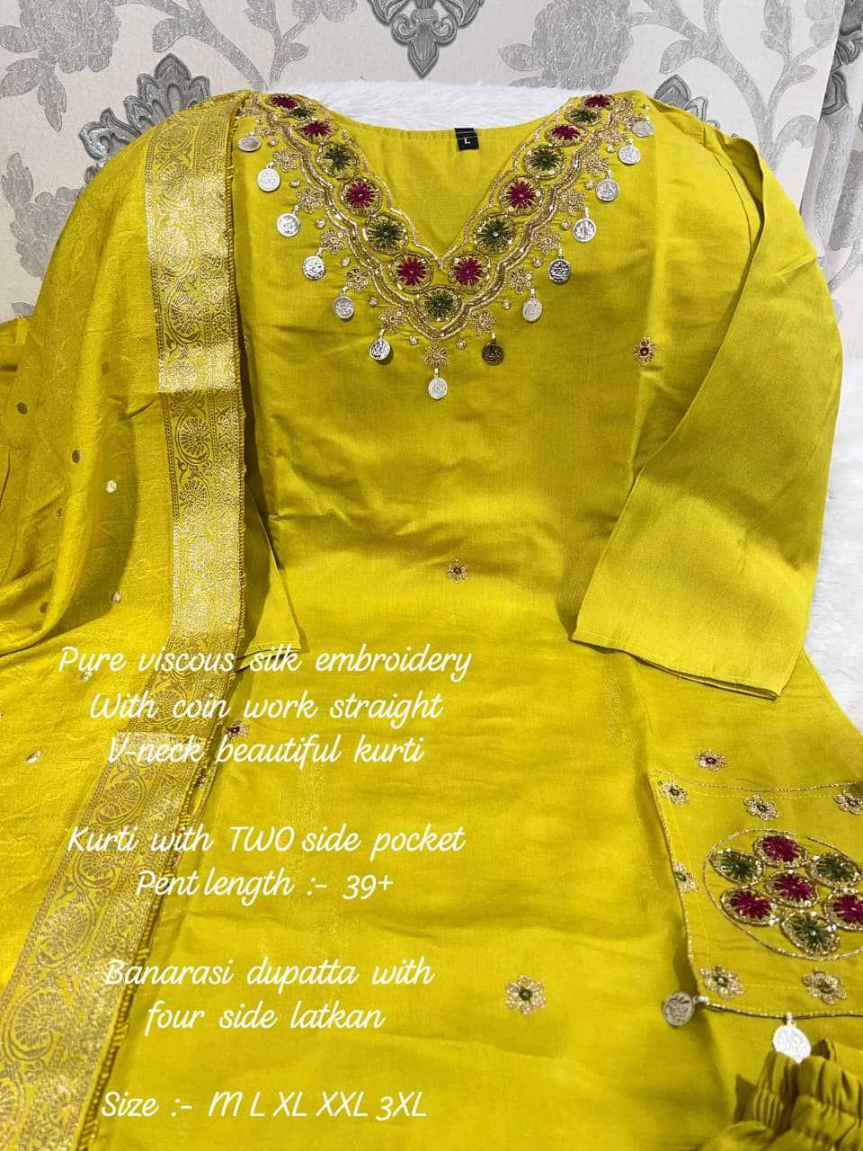 YNF Wholesale Viscose Party wear suits KESH594 209 | Surat Manufacturer