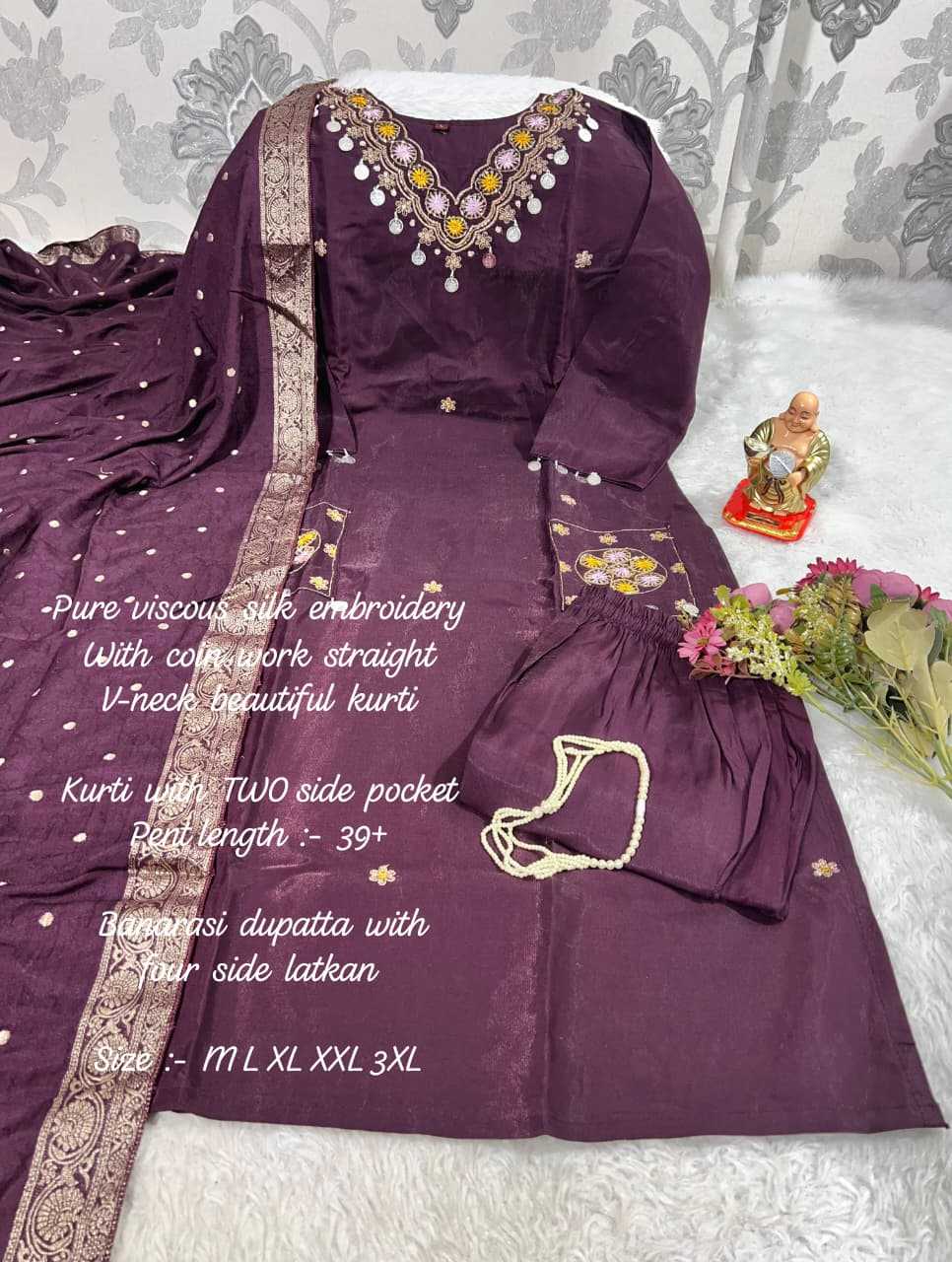 YNF Wholesale Viscose Party wear suits KESH594 209 | Surat Manufacturer