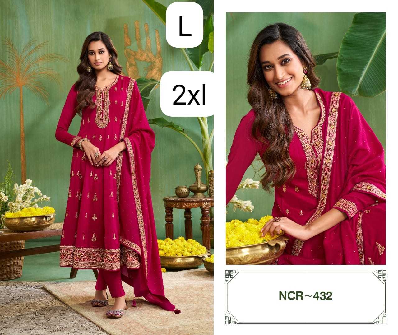 YNF Wholesale Viscose Palazzo Suit KESH677 NCR-408 | Surat Manufacturer