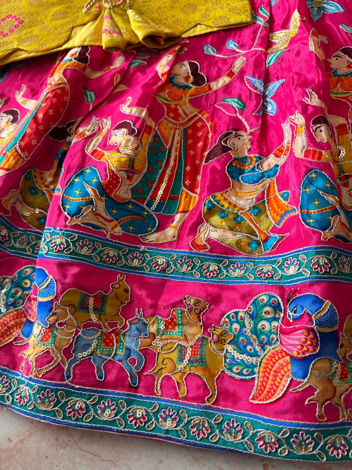 YNF Wholesale Viscose Kids Gown RIN235 pranil | Surat Manufacturer