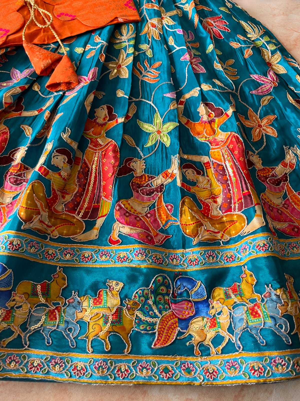 YNF Wholesale Viscose Kids Gown RIN235 pranil | Surat Manufacturer