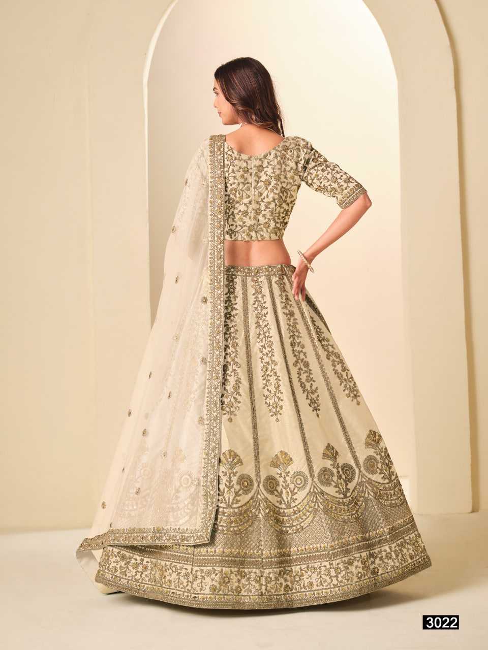 YNF Wholesale Art Silk Wedding Lehenga KESH113 Mehvish Vol-32 -3021 | Surat Manufacturer