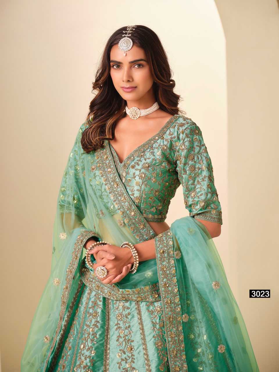 YNF Wholesale Art Silk Wedding Lehenga KESH113 Mehvish Vol-32 -3021 | Surat Manufacturer