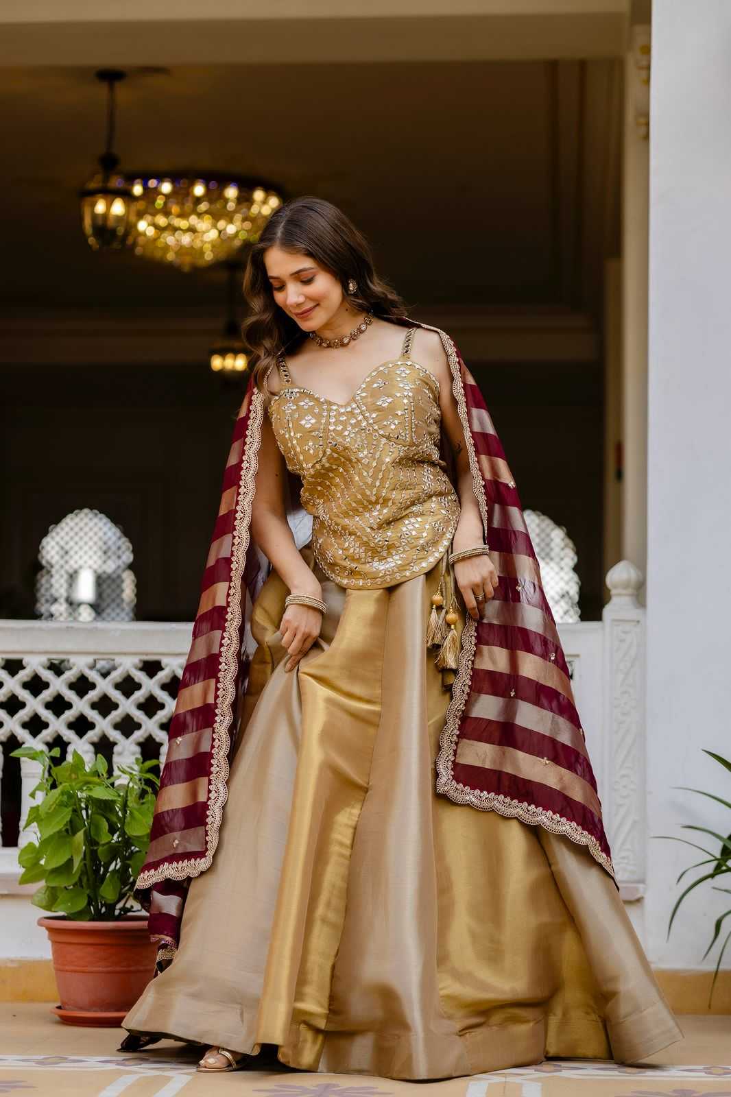 YNF Wholesale Banarasi Soft Silk Designer Lehenga KESH530 40 | Surat Manufacturer