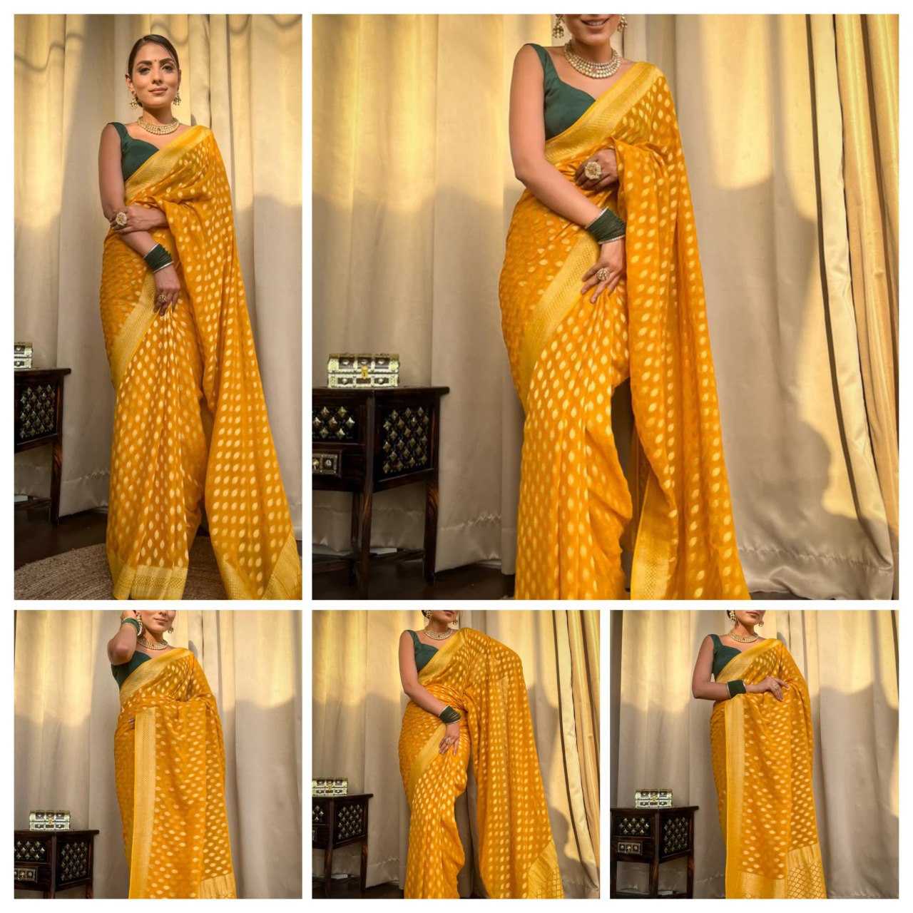 YNF Wholesale Banarasi Soft Silk Branded Sarees RIN132 113 | Surat Manufacturer