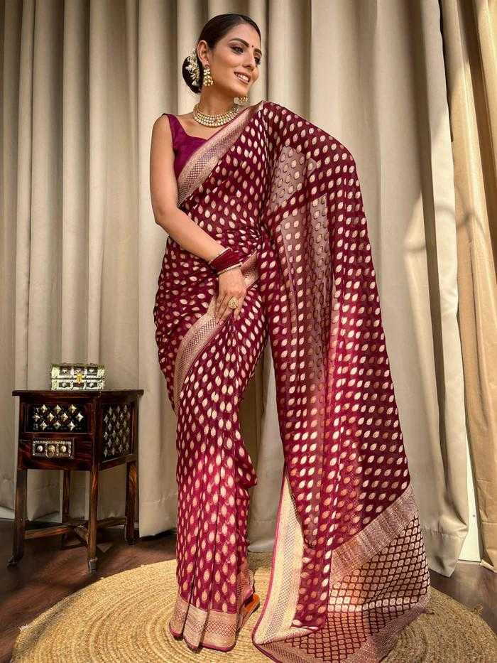 YNF Wholesale Banarasi Soft Silk Branded Sarees RIN132 113 | Surat Manufacturer