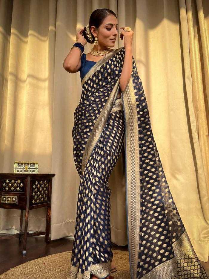 YNF Wholesale Banarasi Soft Silk Branded Sarees RIN132 113 | Surat Manufacturer