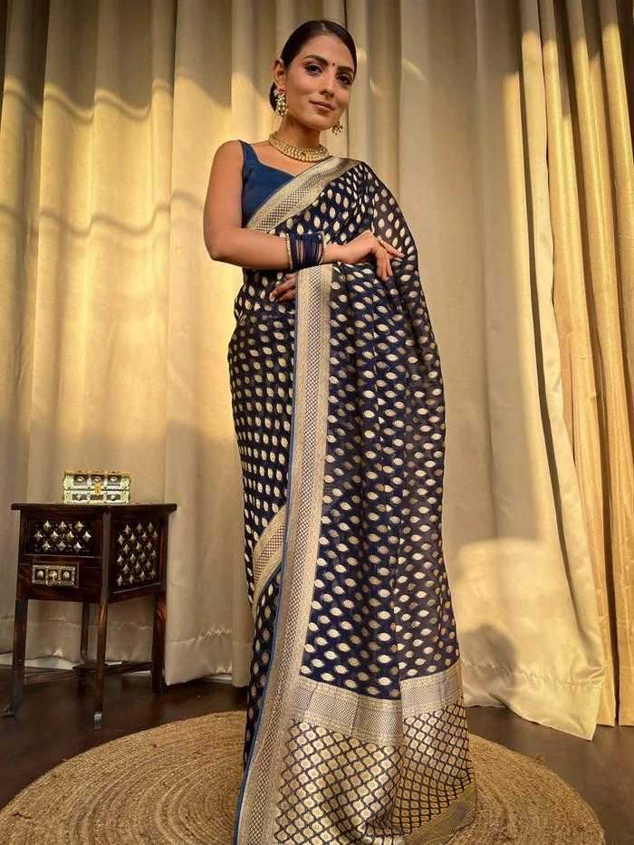 YNF Wholesale Banarasi Soft Silk Branded Sarees RIN132 113 | Surat Manufacturer