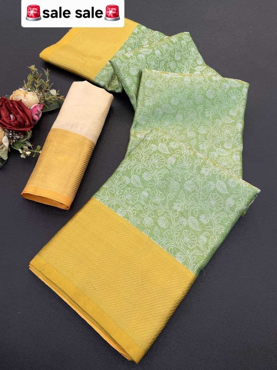 YNF Wholesale Banarasi Warm silk Tissue Silk Saree RIN216 Snehzala | Surat Manufacturer