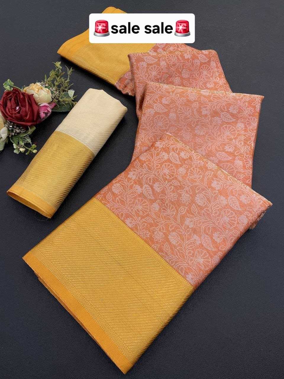 YNF Wholesale Banarasi Warm silk Tissue Silk Saree RIN216 Snehzala | Surat Manufacturer