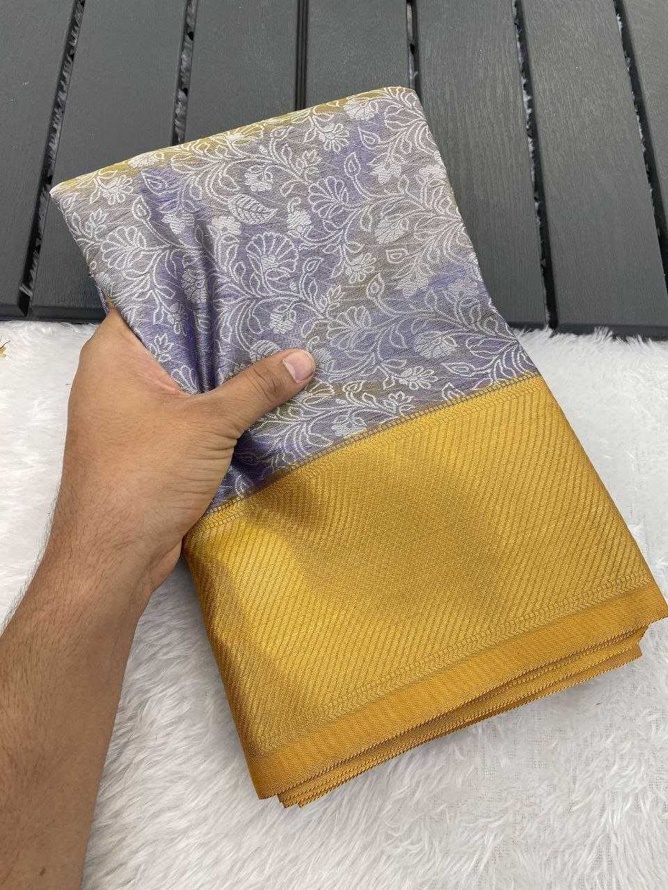 YNF Wholesale Banarasi Warm silk Tissue Silk Saree RIN216 Snehzala | Surat Manufacturer