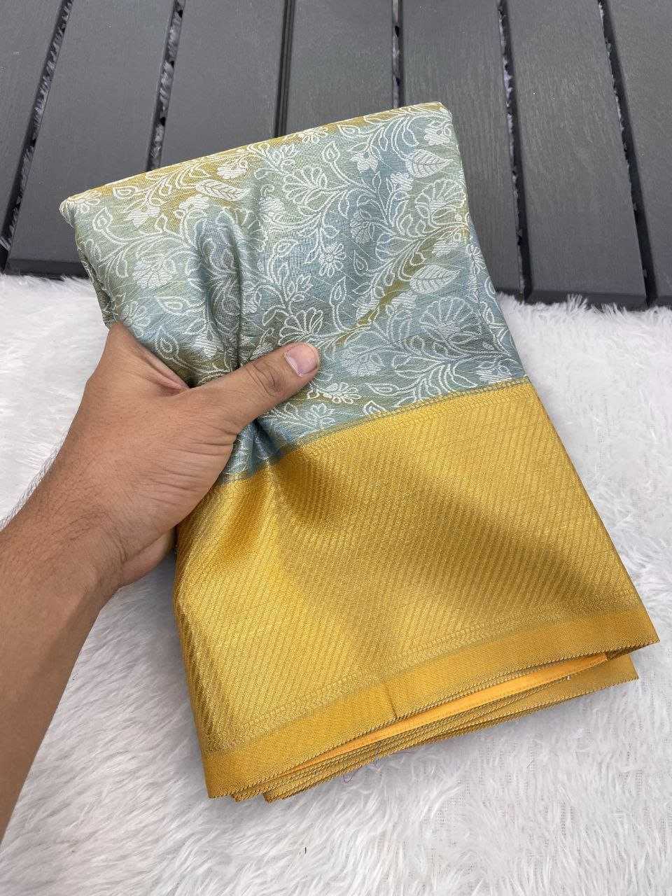 YNF Wholesale Banarasi Warm silk Tissue Silk Saree RIN216 Snehzala | Surat Manufacturer
