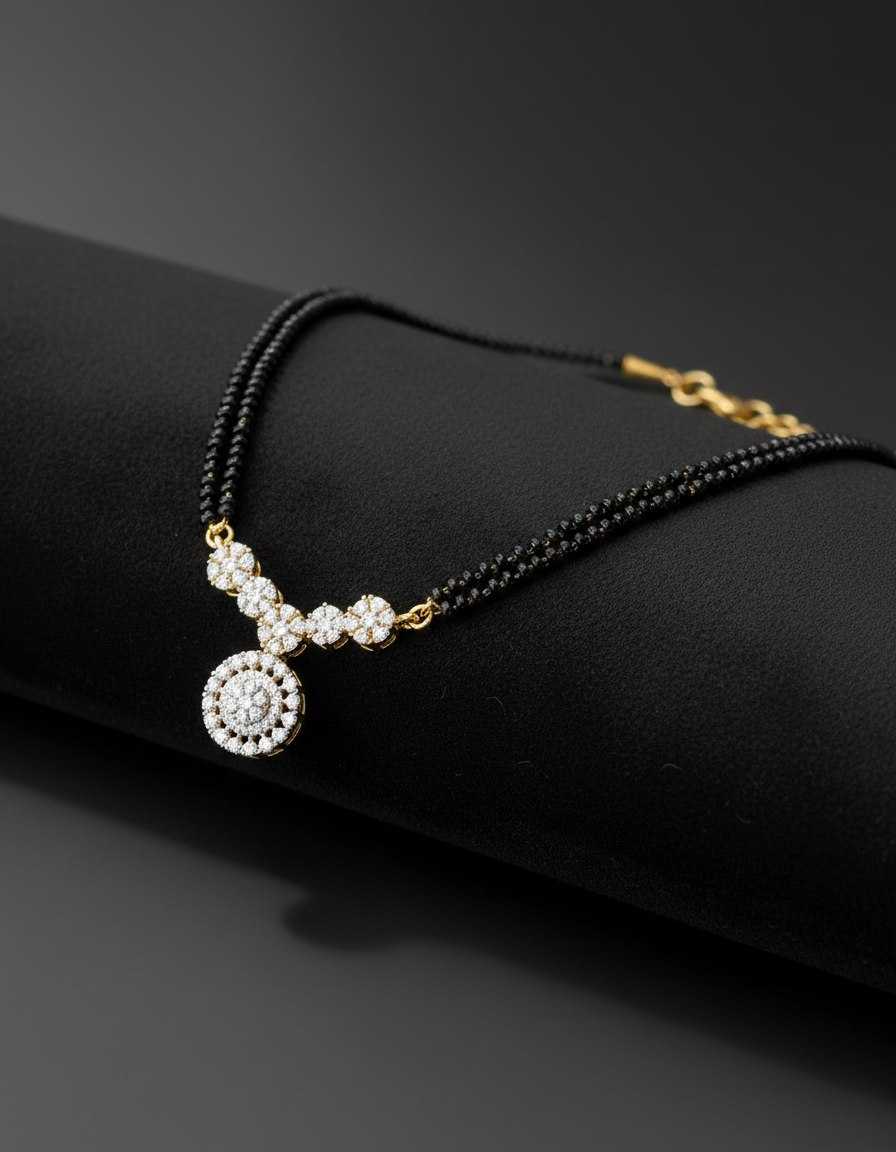 YNF Wholesale Brass Mangalsutras KESH191 1 | Surat Manufacturer