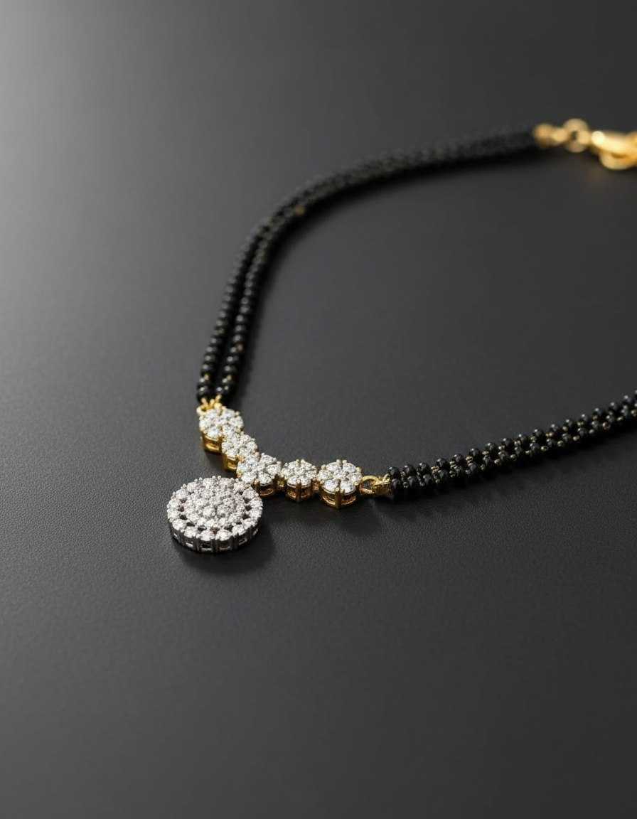 YNF Wholesale Brass Mangalsutras KESH191 1 | Surat Manufacturer
