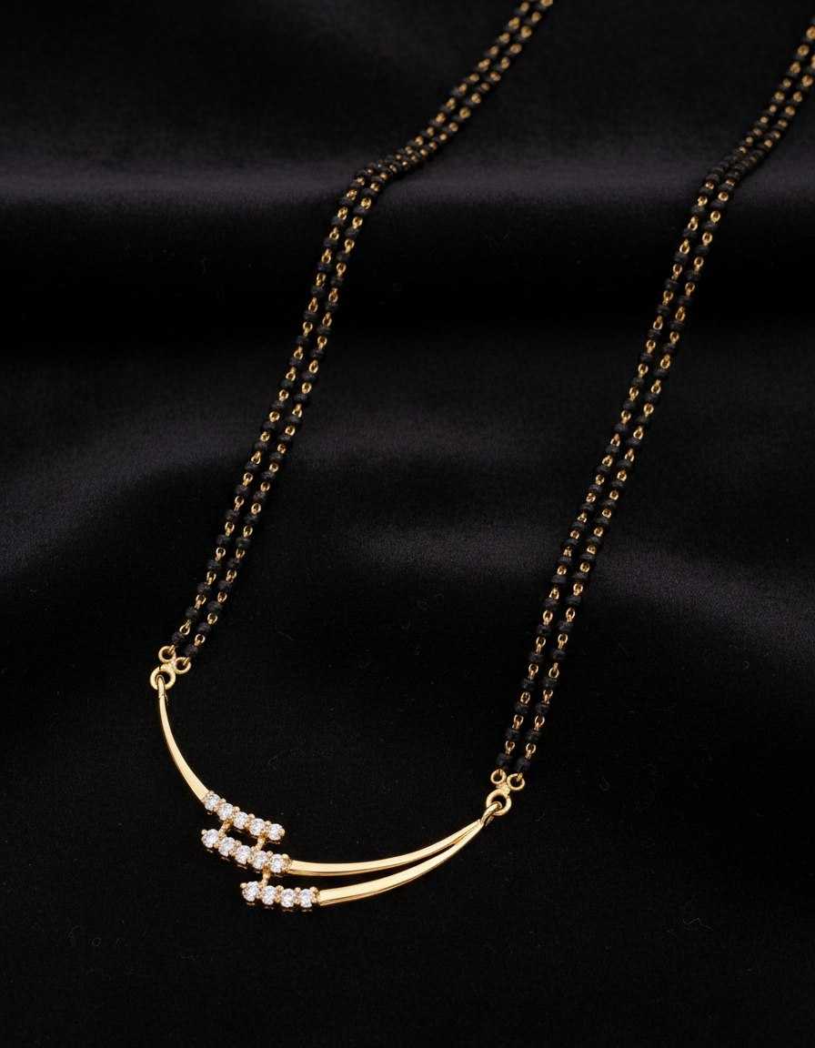 YNF Wholesale Brass Mangalsutras KESH191 2 | Surat Manufacturer