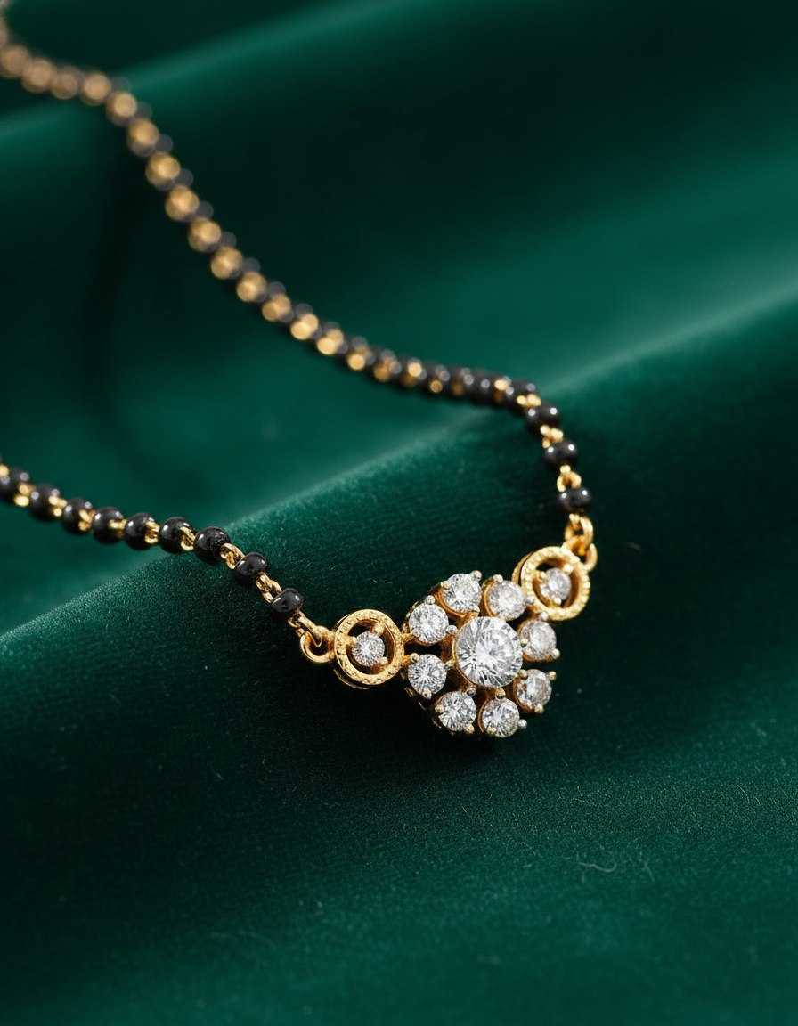 YNF Wholesale Brass Mangalsutras KESH191 DHOOM | Surat Manufacturer