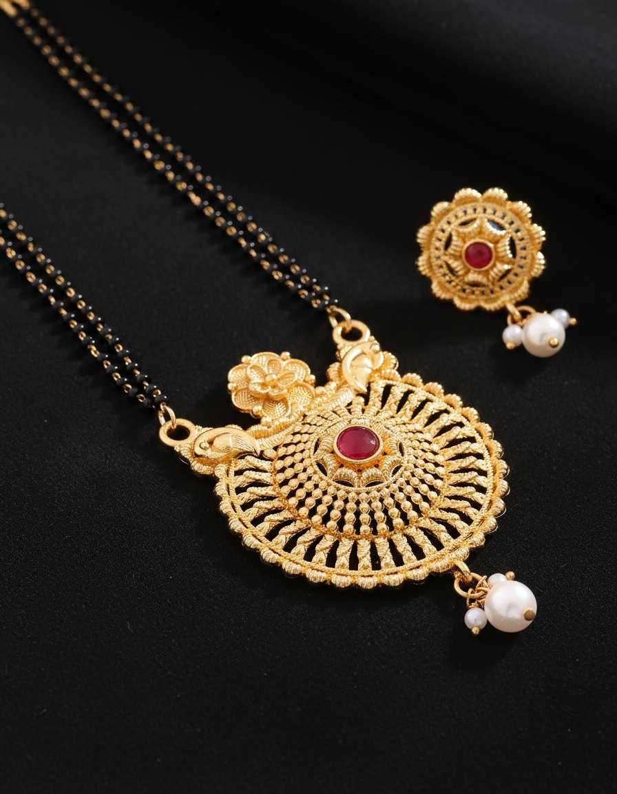 YNF Wholesale Brass Mangalsutras KESH191 VIVEK | Surat Manufacturer