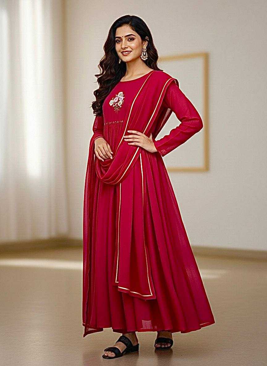 YNF Wholesale Chanderi Cotton    Party Wear Gowns KESH513 553 | Surat Manufacturer
