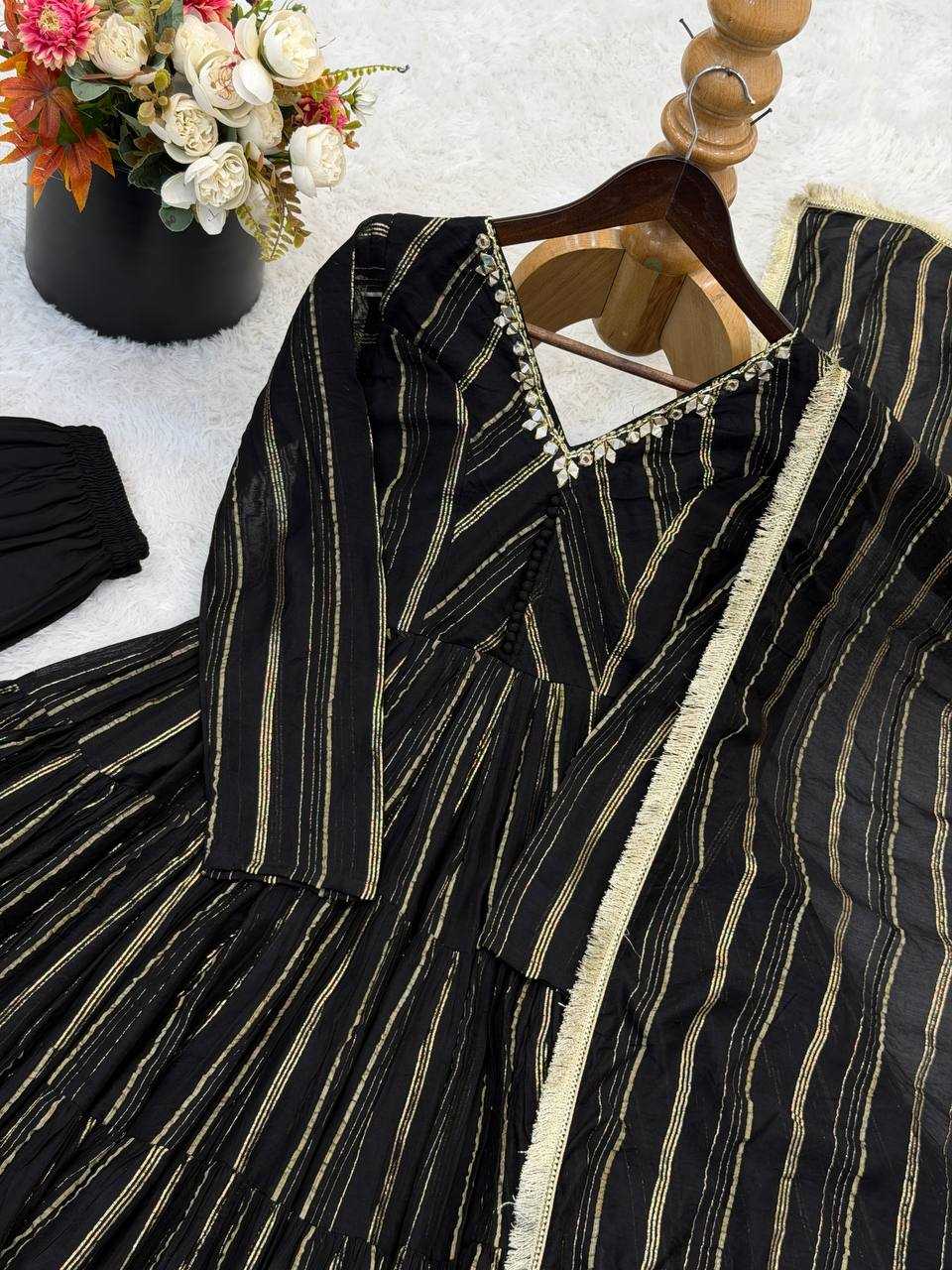 YNF Wholesale Chanderi Soft Party Gowns KESH499 5305 | Surat Manufacturer