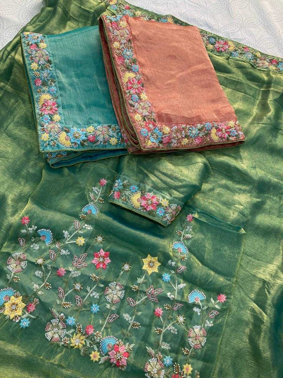 YNF Wholesale Chiffon FENDY Party Wear Sarees KESH659 Dhanlakshmi2 | Surat Manufacturer