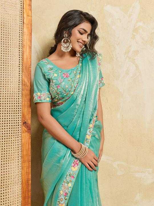 YNF Wholesale Chiffon FENDY Party Wear Sarees KESH659 Dhanlakshmi2 | Surat Manufacturer