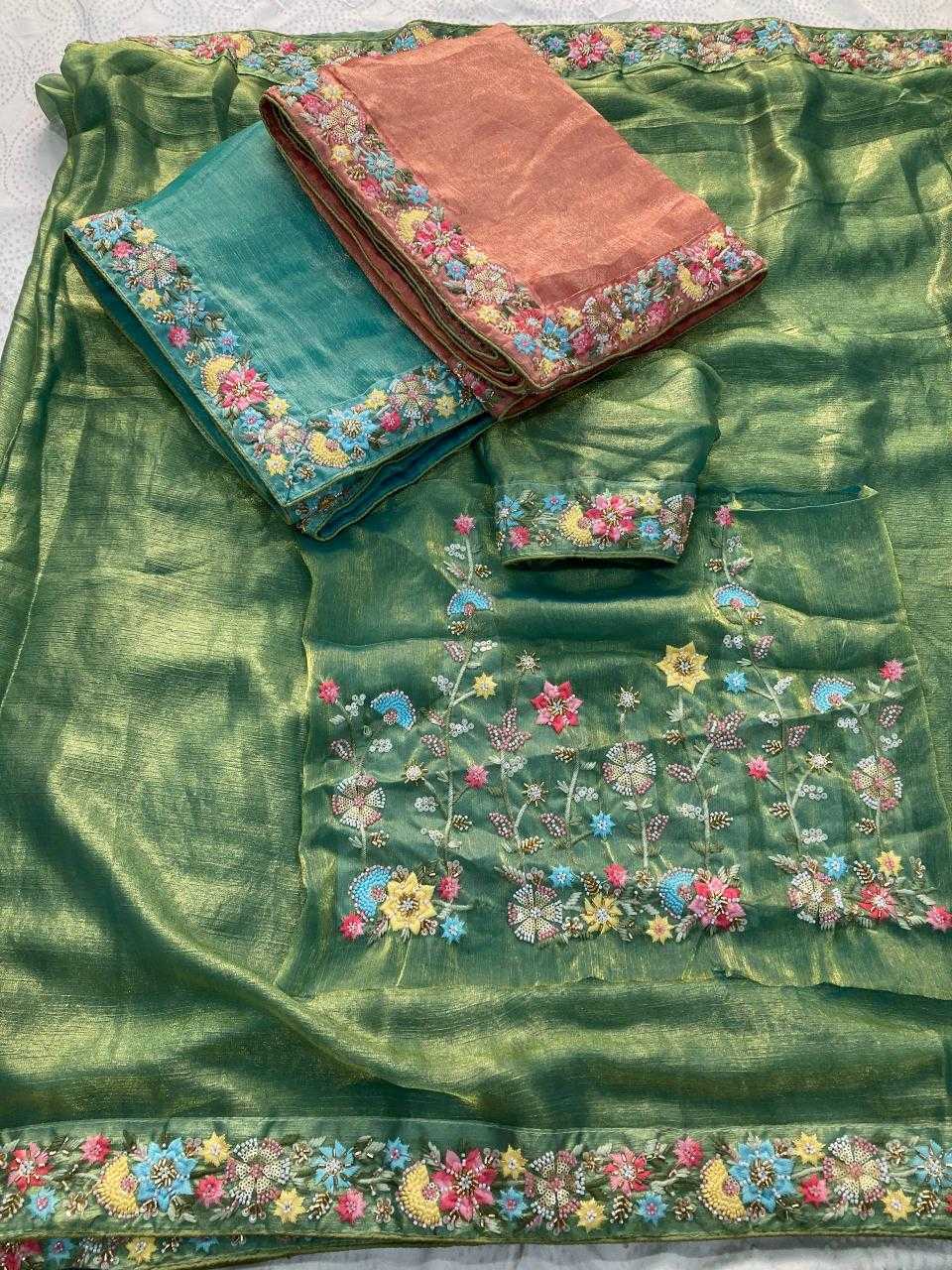 YNF Wholesale Chiffon FENDY Party Wear Sarees KESH659 Dhanlakshmi2 | Surat Manufacturer