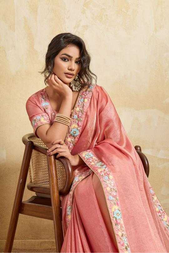 YNF Wholesale Chiffon FENDY Party Wear Sarees KESH659 Dhanlakshmi2 | Surat Manufacturer