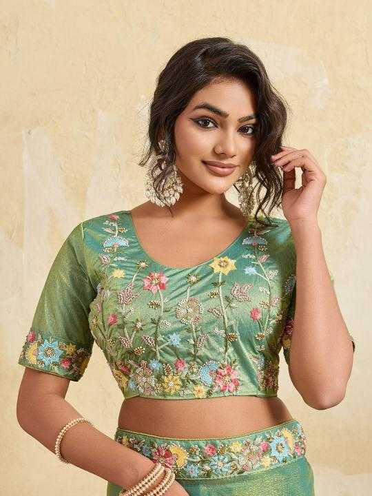 YNF Wholesale Chiffon FENDY Party Wear Sarees KESH659 Dhanlakshmi2 | Surat Manufacturer