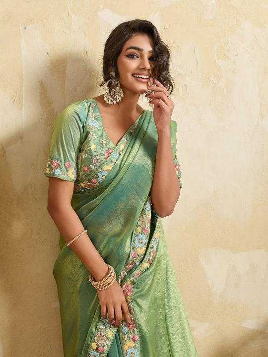 YNF Wholesale Chiffon FENDY Party Wear Sarees KESH659 Dhanlakshmi2 | Surat Manufacturer