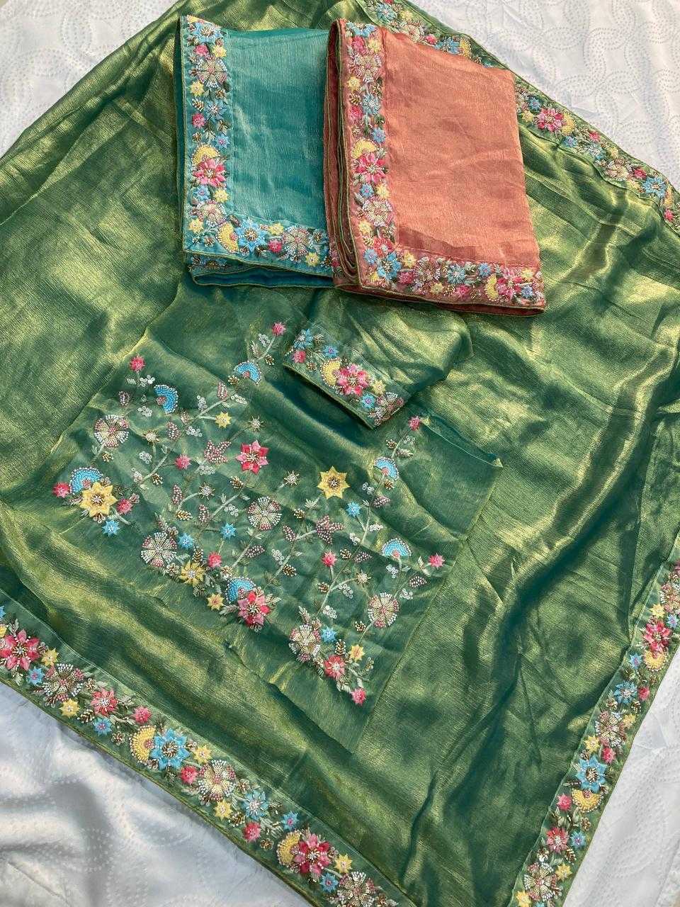 YNF Wholesale Chiffon FENDY Party Wear Sarees KESH659 Dhanlakshmi2 | Surat Manufacturer