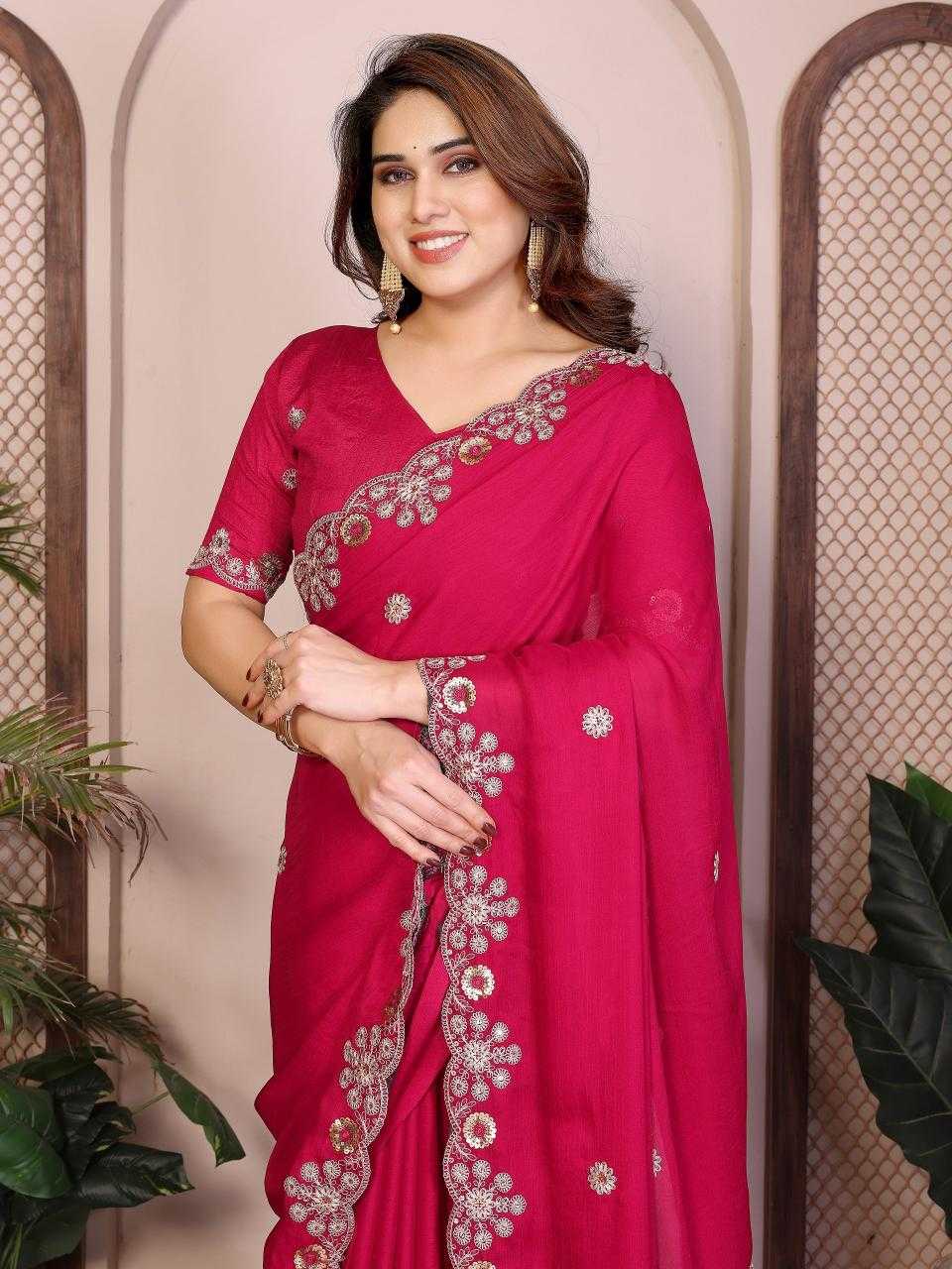 YNF Wholesale Chiffon Satin Party Wear Sarees KESH659 Mamta1 | Surat Manufacturer