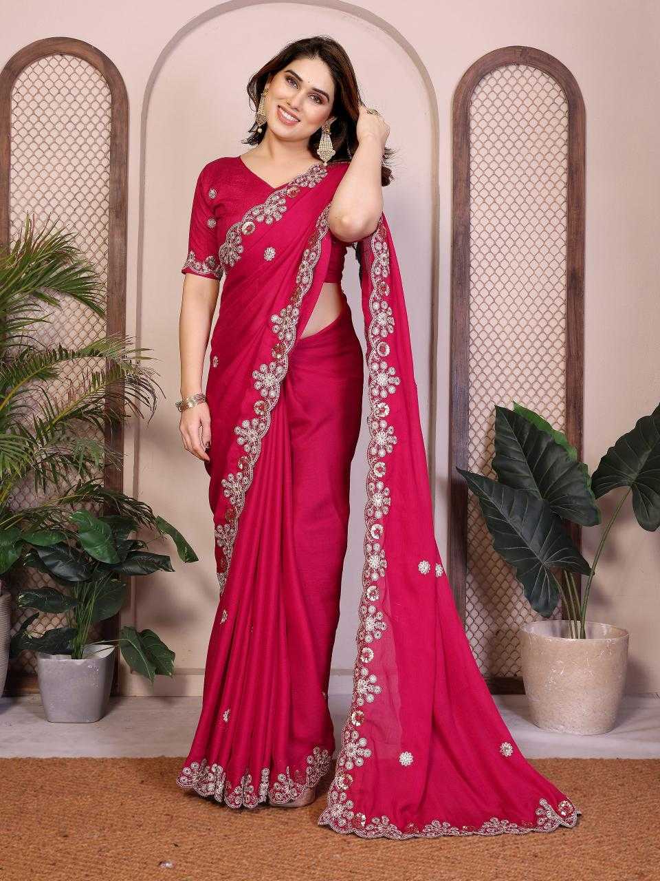 YNF Wholesale Chiffon Satin Party Wear Sarees KESH659 Mamta1 | Surat Manufacturer