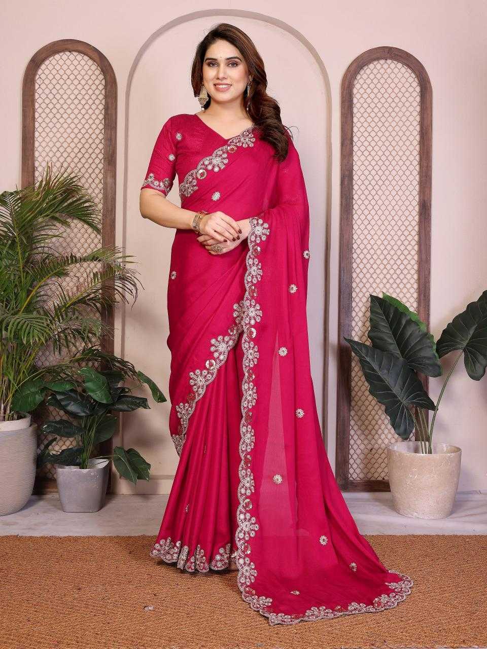 YNF Wholesale Chiffon Satin Party Wear Sarees KESH659 Mamta1 | Surat Manufacturer