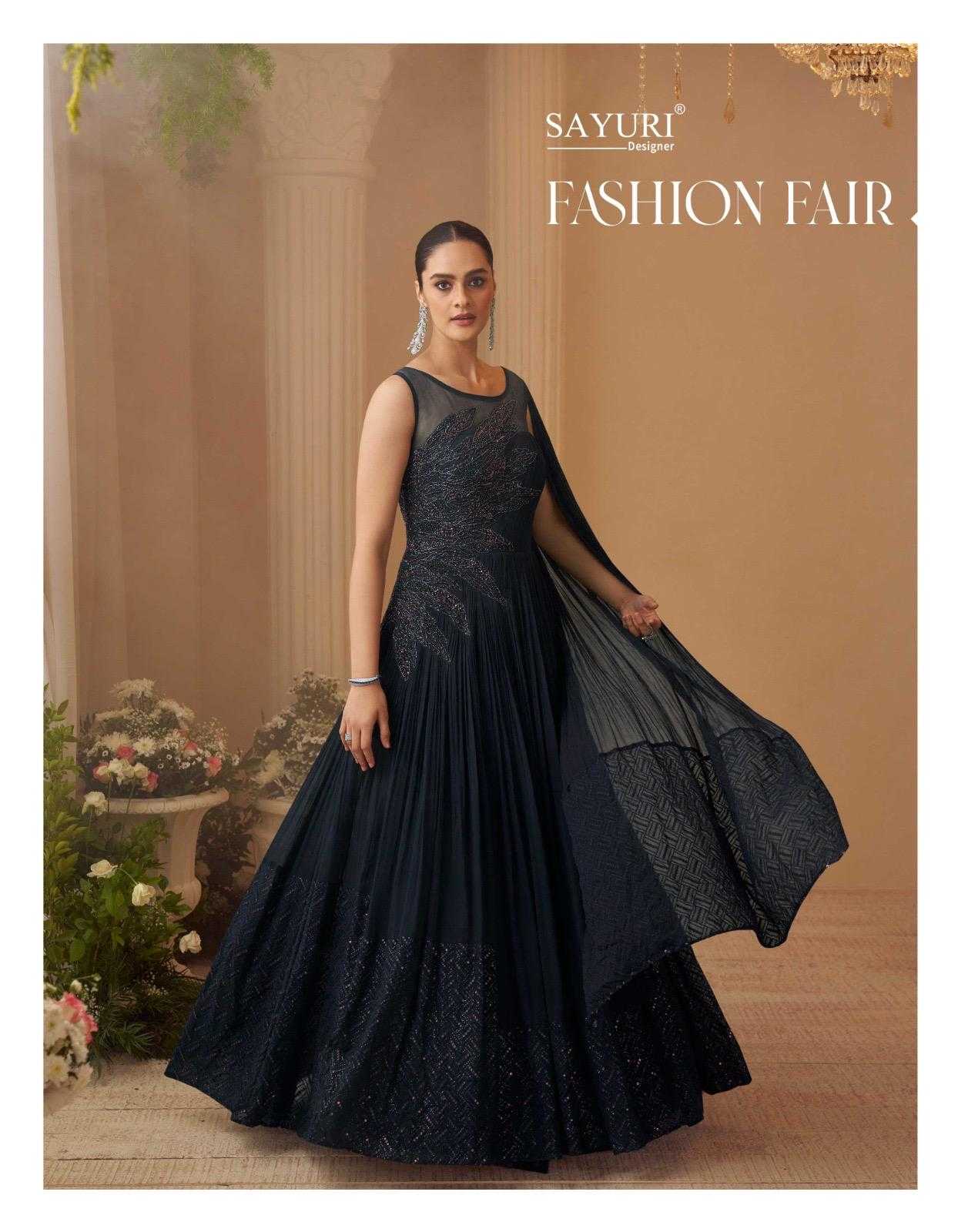 YNF Wholesale Chinon Silk Party Gowns KESH481 SAYURI AAROHI | Surat Manufacturer