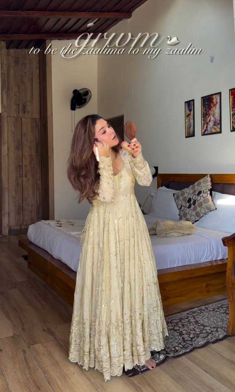 YNF Wholesale Chinon Silk Bollywood Style Gowns KESH506 1253 | Surat Manufacturer