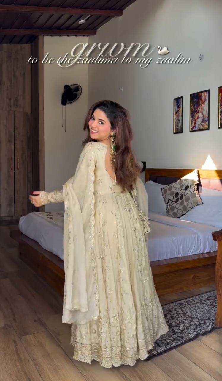 YNF Wholesale Chinon Silk Bollywood Style Gowns KESH506 1253 | Surat Manufacturer