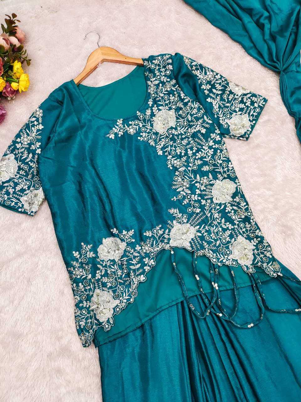 YNF Wholesale Chinon Silk Designer Sarees KESH516 9314 | Surat Manufacturer