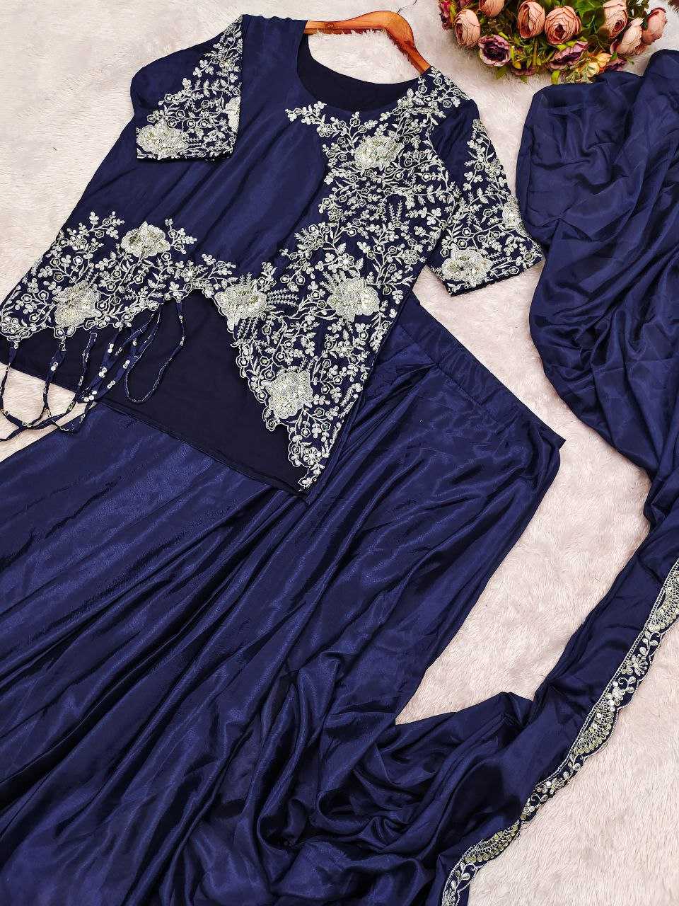 YNF Wholesale Chinon Silk Designer Sarees KESH516 9314 | Surat Manufacturer