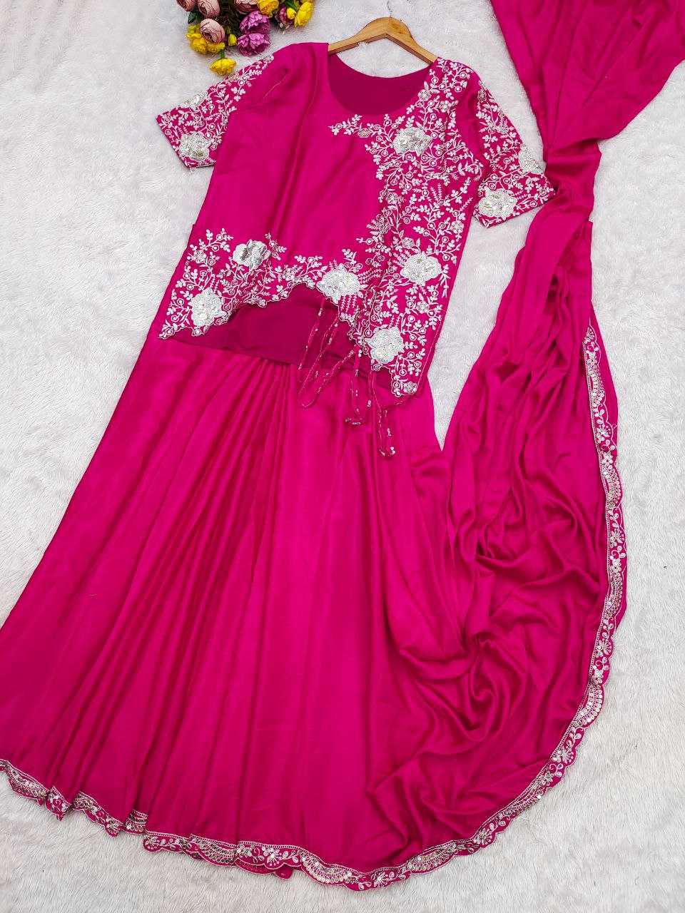 YNF Wholesale Chinon Silk Designer Sarees KESH516 9314 | Surat Manufacturer