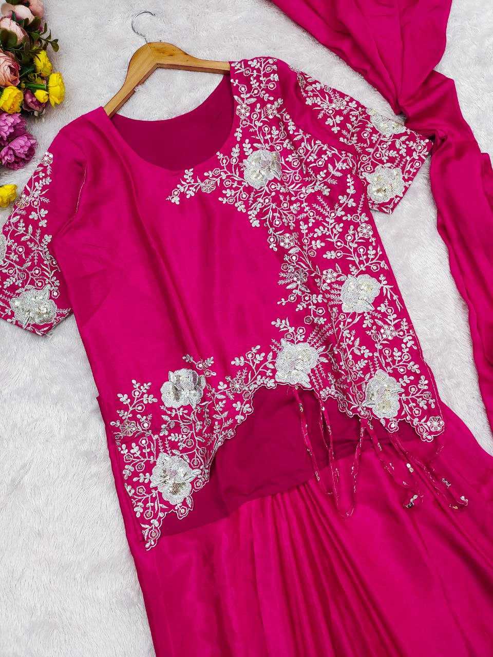 YNF Wholesale Chinon Silk Designer Sarees KESH516 9314 | Surat Manufacturer