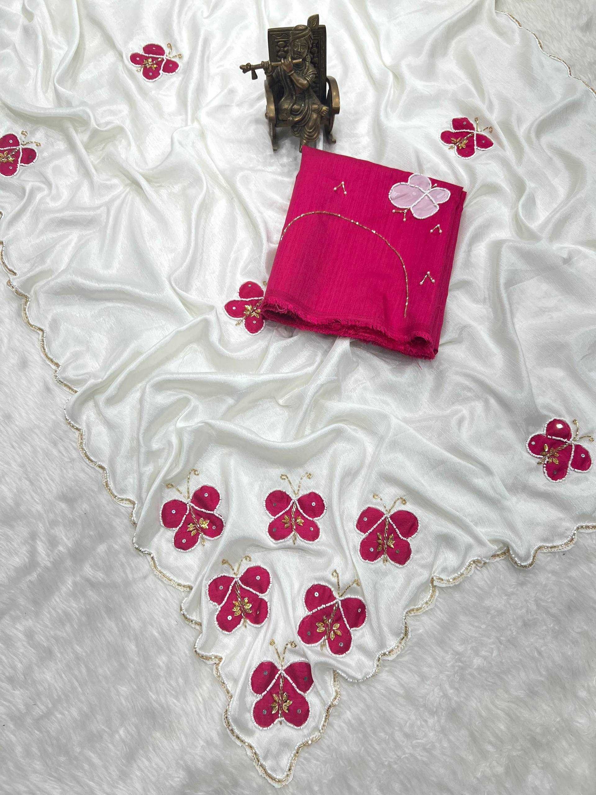 YNF Wholesale Chinon Silk Designer Sarees KESH518 4456 | Surat Manufacturer