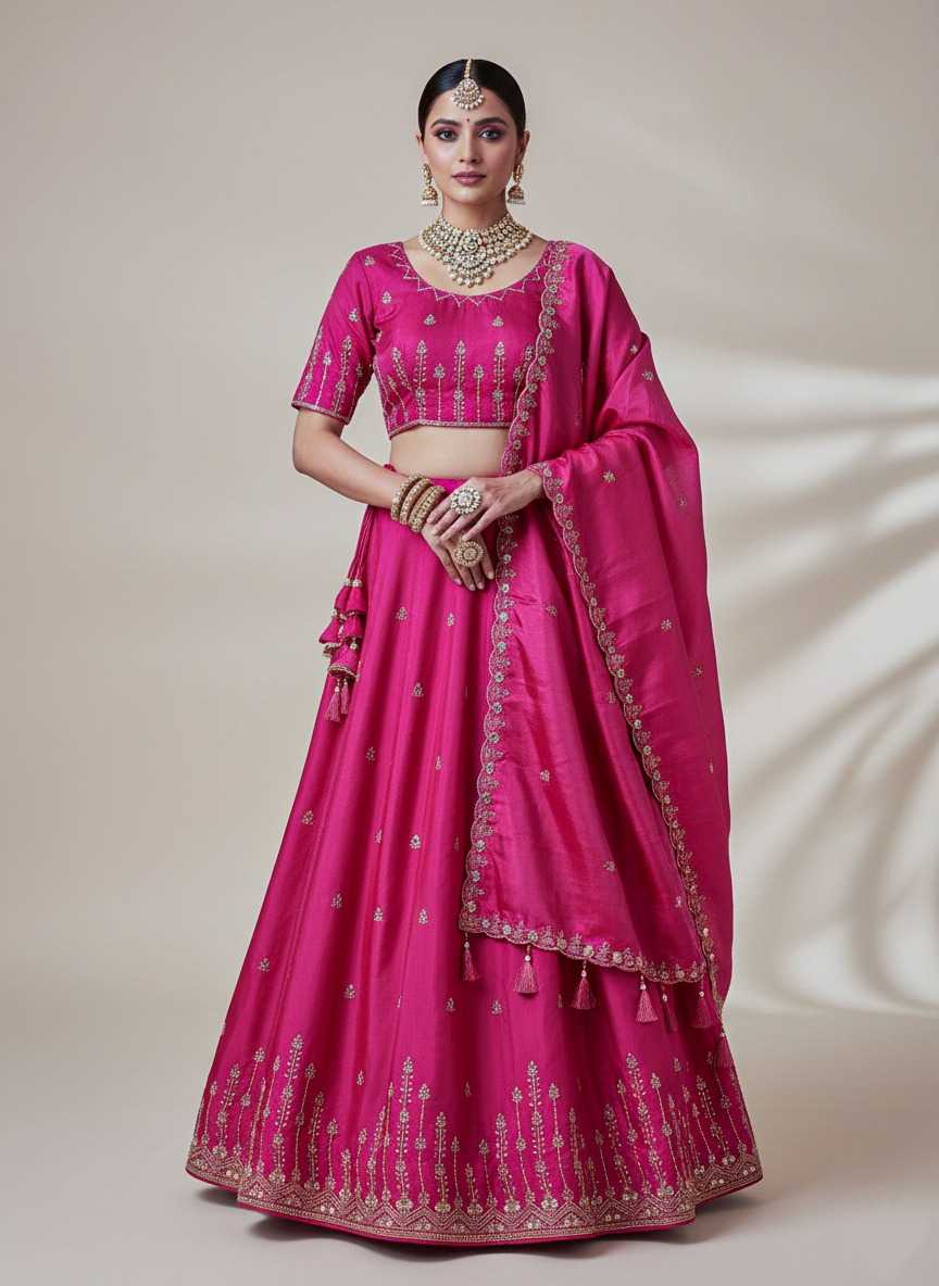 YNF Wholesale Chinon Silk Designer Lehenga KESH723 ANCHAL | Surat Manufacturer