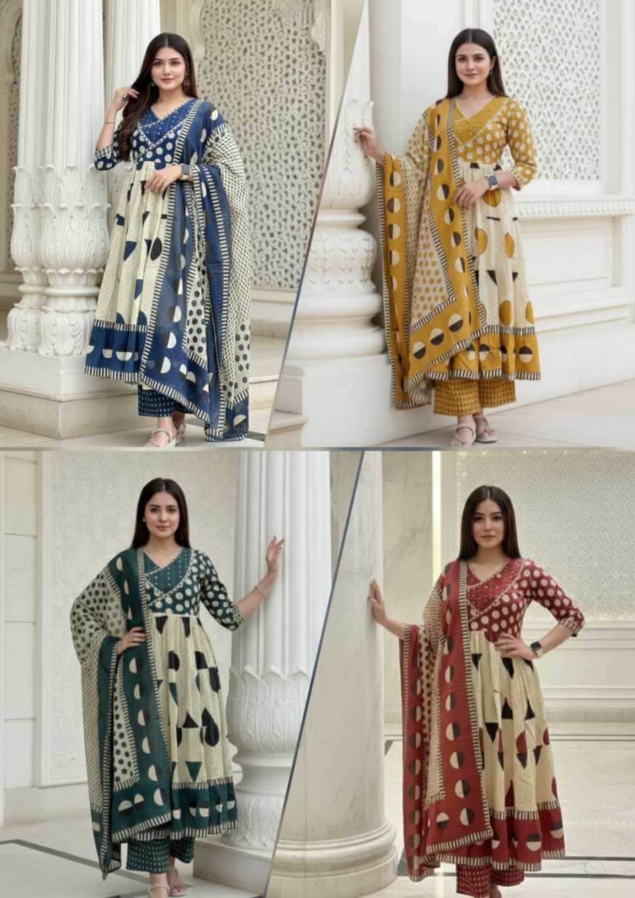 YNF Wholesale Cotton Party Wear Dresses KESH536 104 | Surat Manufacturer