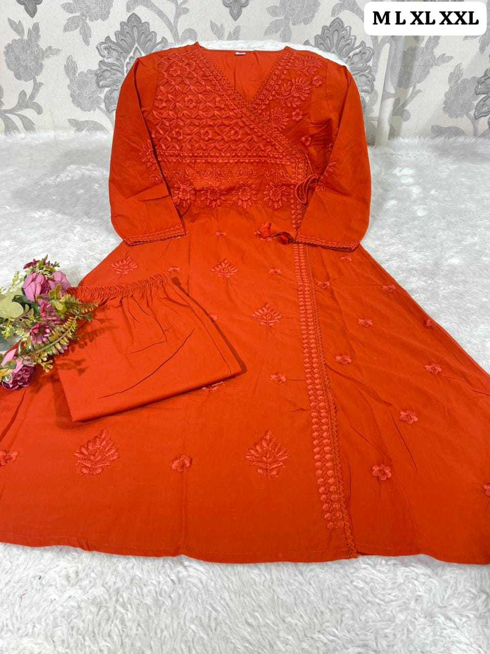 YNF Wholesale Cotton Casual Kurtis KESH684 chikankari | Surat Manufacturer