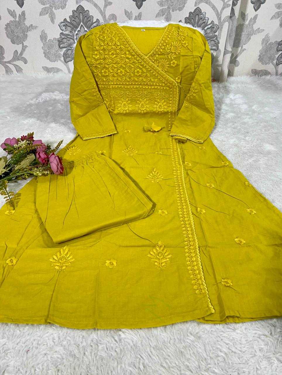 YNF Wholesale Cotton Casual Kurtis KESH684 chikankari | Surat Manufacturer