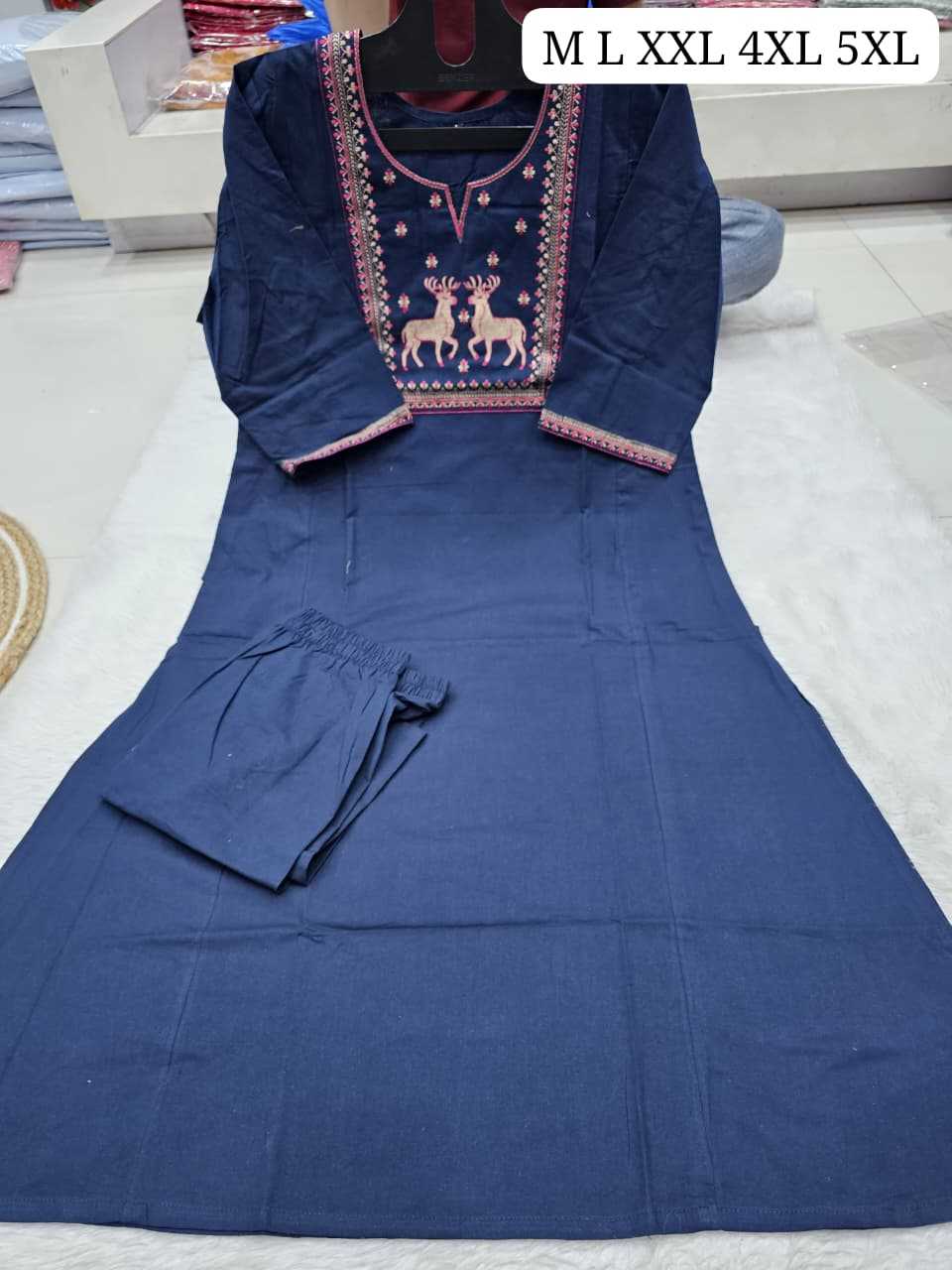 YNF Wholesale Cotton Embroidery Suits KESH720 AND | Surat Manufacturer